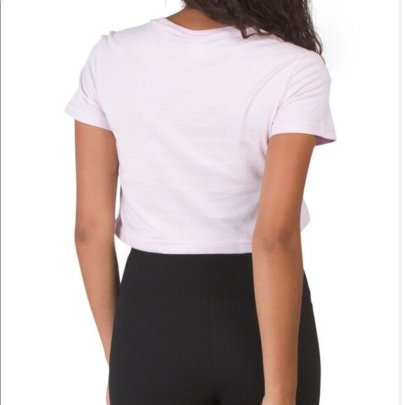 Reebok Crop Logo Tee - Picture 2 of 3